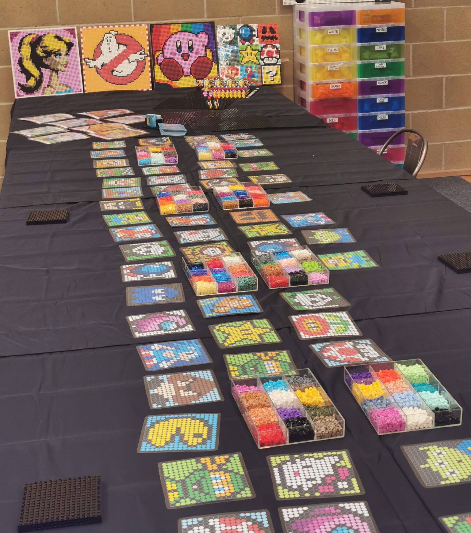 mosaic picture Puppet Show