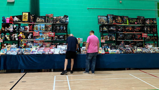 stand in sports hall v2 Puppet Show